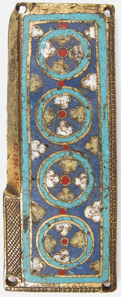 Tablica z sanktuarium relikwiarza, niemiecki lub południowo-niderlandzki, ca. 1175-1200. autorstwa Unbekannt