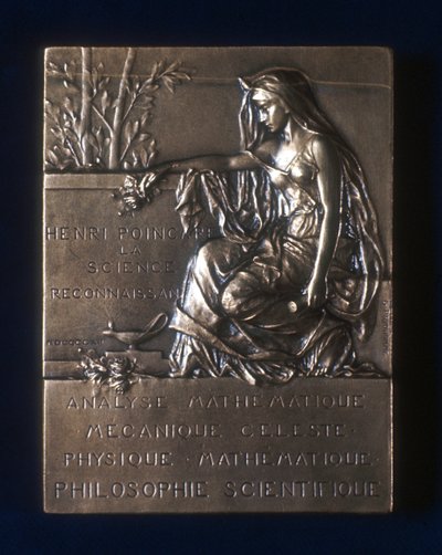 Tabliczka upamiętniająca śmierć Henri Poincare, francuskiego matematyka, 1912 autorstwa Unbekannt
