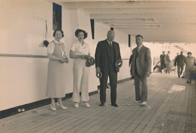 Granie w cudzysłów na pokładzie SS Arandora Star, 1936 autorstwa Unbekannt