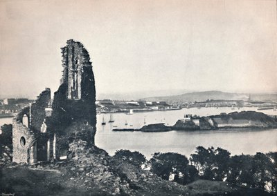 Plymouth - Drakes Island, z Mount Edgcumbe, 1895 autorstwa Unbekannt