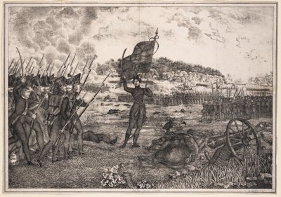 Polsko-rosyjska scena wojenna, 1831, 1831 autorstwa Unbekannt