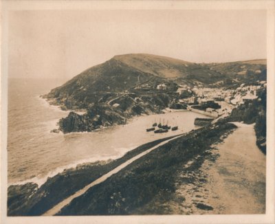 Polperro z Talland Cliff Path, 1927 autorstwa Unbekannt