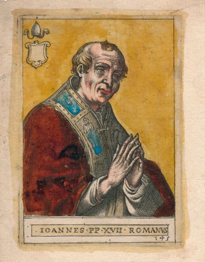 Papież Jan XVII. autorstwa Unbekannt