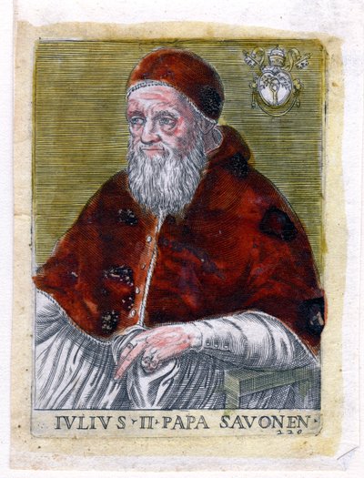 Papież Juliusz II autorstwa Unbekannt