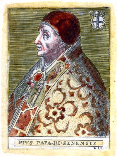 Papież Pius III autorstwa Unbekannt