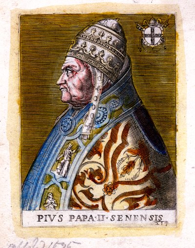 Papież Pius II, XIX w. autorstwa Unbekannt