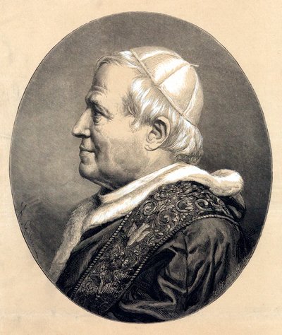 Papież Pius IX, 1846 r. autorstwa Unbekannt