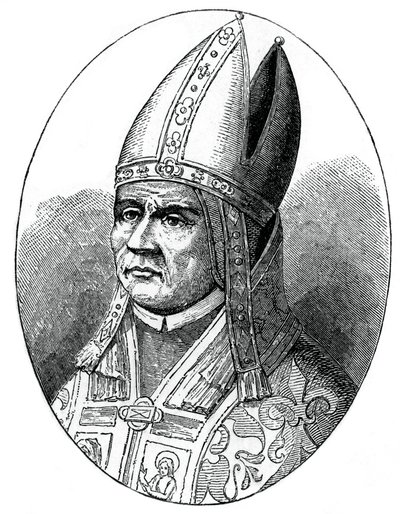 Papież Sylwester I, 1870 autorstwa Unbekannt
