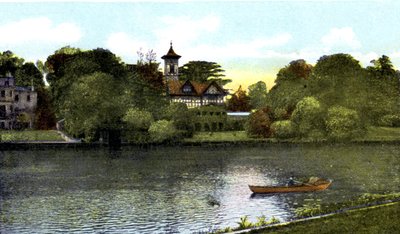 Willa Popes, Twickenham, Londyn, XX wiek autorstwa Unbekannt