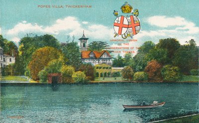 Willa Papieży, Twickenham, ok. 1910 r. autorstwa Unbekannt