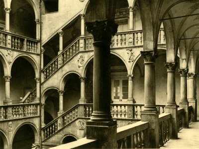 Zamek Porcia, Spittal an der Drau, Karyntia, Austria, c1935. autorstwa Unbekannt