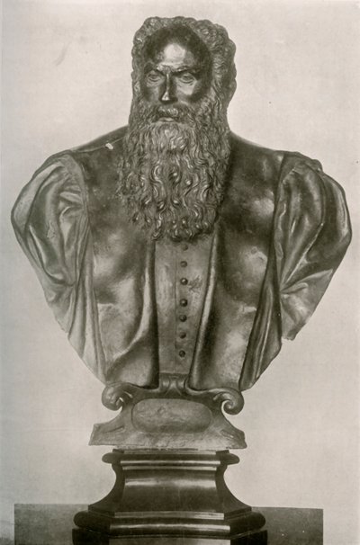 Popiersie portretowe Aretino z kolekcji pana PAB Widenera, Filadelfia, 1908 r. autorstwa Unbekannt