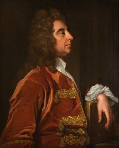 Portret Mężczyzny W Czerwieni, 1700-1750. autorstwa Unbekannt