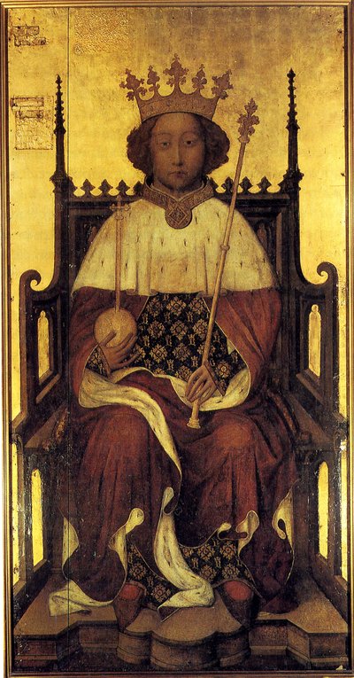 Portret Ryszarda II z Anglii, ok. 1390 autorstwa Unbekannt