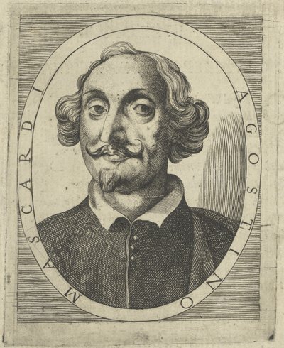 Portret Agostino Mascardi 1590-1640, a 1640-1650. autorstwa Unbekannt