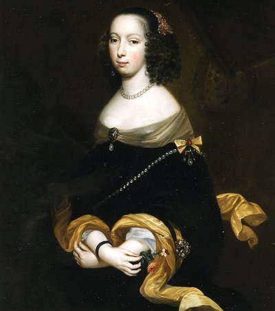 Portret Anny de Croÿ 1564-1635, księżnej Aarschot, 1633. autorstwa Unbekannt