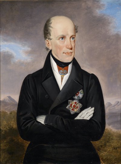 Portret arcyksięcia Johanna Austrii (1782-1859) autorstwa Unbekannt