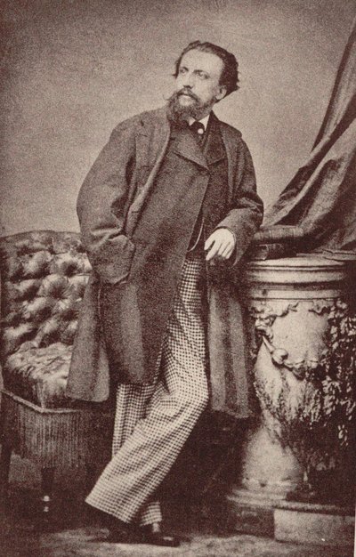 Portret Arthura Kalkbrennera 1828-1869, 1860. autorstwa Unbekannt