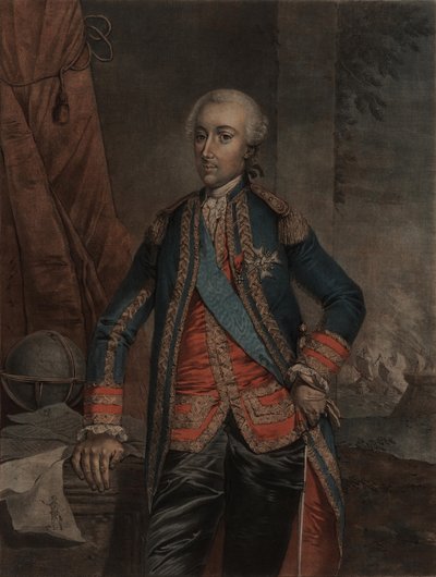 Portret Karola Hectora, hrabiego dEstaing 1729-1794, 1778. autorstwa Unbekannt