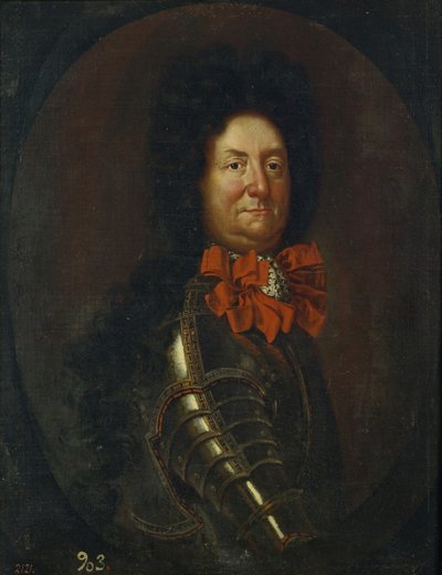 Portret Karola III Filipa, elektora palatyn 1661-1742, c. 1710 autorstwa Unbekannt