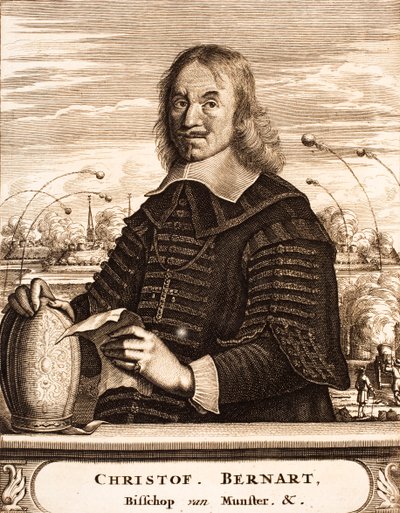 Portret Christopha Bernharda Freiherra von Galen 1606-1678, 1675. autorstwa Unbekannt