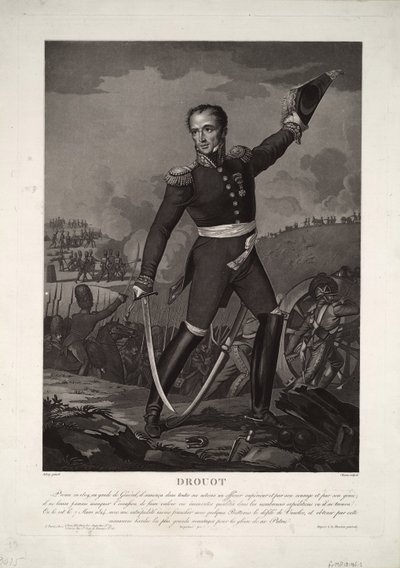 Portret generała hrabiego Antoine Drouota 1774-1847, ok. 1825 autorstwa Unbekannt