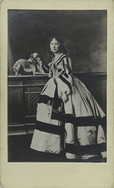 Portret Cora Pearl 1836-1886, ok. 1865. autorstwa Unbekannt