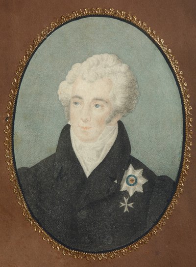 Portret hrabiego Aleksandra Lwowicza Naryszkina 1760-1826, II ćw. XIX w autorstwa Unbekannt