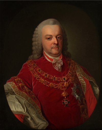 Portret hrabiego Ferenca Esterházy de Galántha 1715-1785. autorstwa Unbekannt