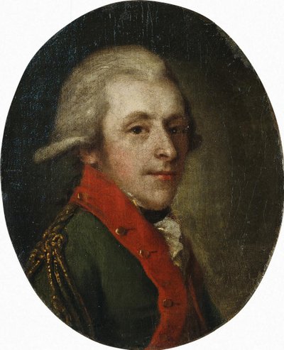 Portret hrabiego Nikołaja Aleksandrowicza Zubowa 1763-1805, koniec XVIII w. autorstwa Unbekannt
