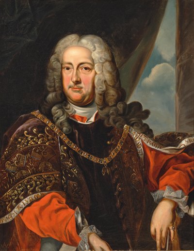 Portret hrabiego Rudolfa Franza Erweina Schönborna 1677-1754, ok. 1677-1754 1740 autorstwa Unbekannt