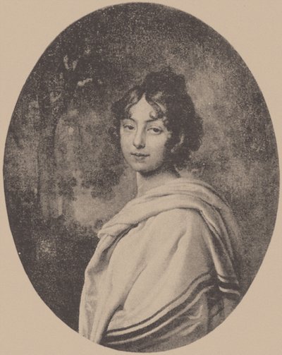 Portret hrabiny Marii Pavlovny von Pahlen, z domu Skavronskaya, ok. 1930 r. 1810 autorstwa Unbekannt