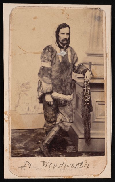 Portret dr Johna Maynarda Woodwortha 1837-1879, przed 1879 r. autorstwa Unbekannt