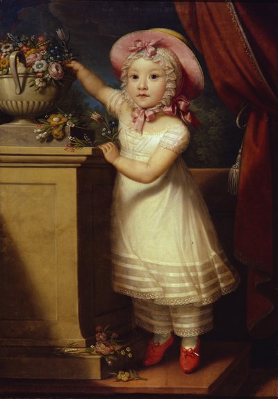 Portret Ekateriny Dmitrievny Obreskovej 1822-1874, ok. 1825 autorstwa Unbekannt