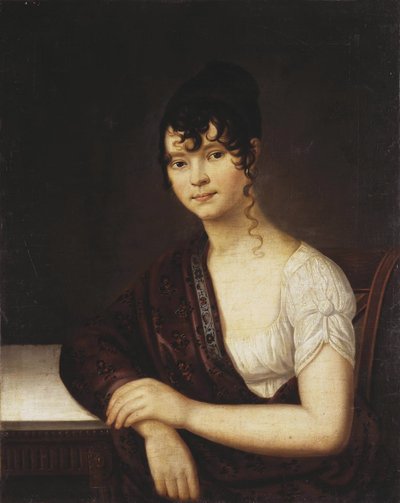 Portret Elizavety Ivanovny Ogaryovej 1784-1815, 1800r. autorstwa Unbekannt