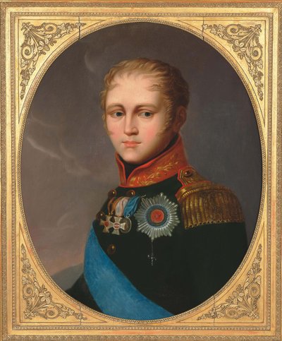 Portret cesarza Aleksandra I 1777-1825, ok. 1930 r. 1810. autorstwa Unbekannt