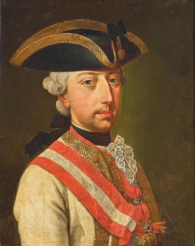 Portret cesarza Józefa II 1741-1790, c. 1780. autorstwa Unbekannt