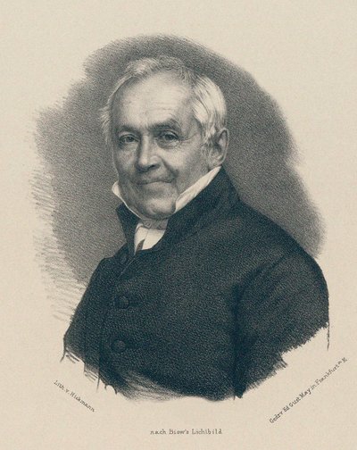 Portret Ernsta Moritza Arndta 1769-1860. autorstwa Unbekannt