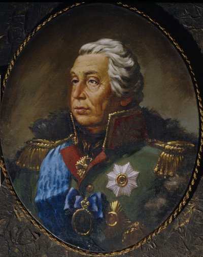 Portret feldmarszałka księcia Michaiła Kutuzowa 1745-1813 autorstwa Unbekannt