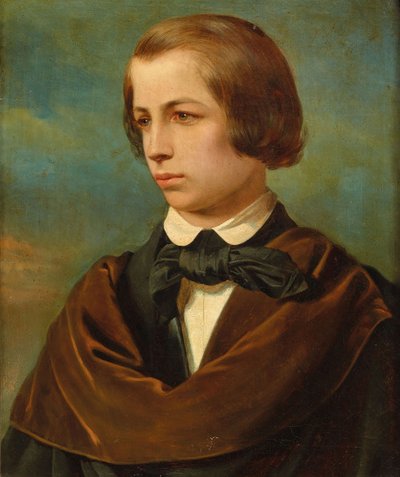 Portret Franciszka Liszta 1811-1886, ok. 201 1830. autorstwa Unbekannt