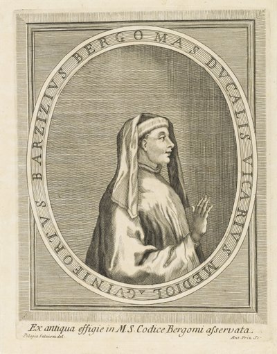 Portret Gasparinusa de Bergamo, 1716-1717. autorstwa Unbekannt