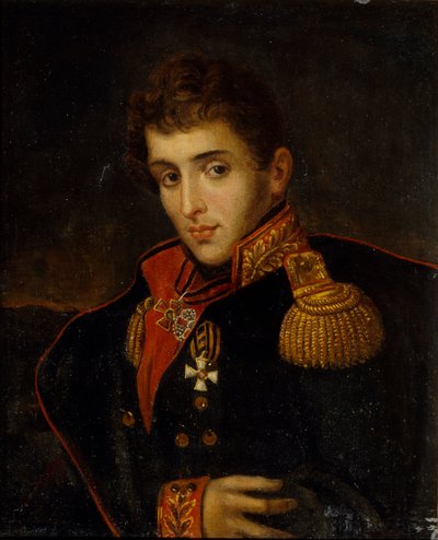 Portret generała Aleksandra Tuchkowa 1729-1793, lata 20. XIX wieku autorstwa Unbekannt