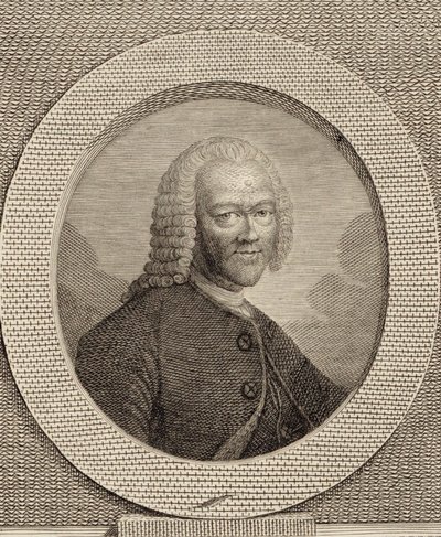 Portret Georga Philippa Telemanna 1681-1767. autorstwa Unbekannt