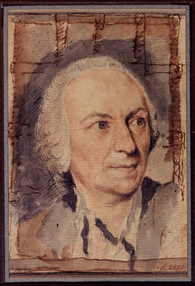 Portret Henri Masers de Latude 1725-1805, koniec XVIII w. autorstwa Unbekannt