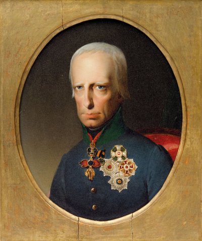 Portret cesarza Franciszka II 1768-1835, ok. 1930 r. 1830. autorstwa Unbekannt