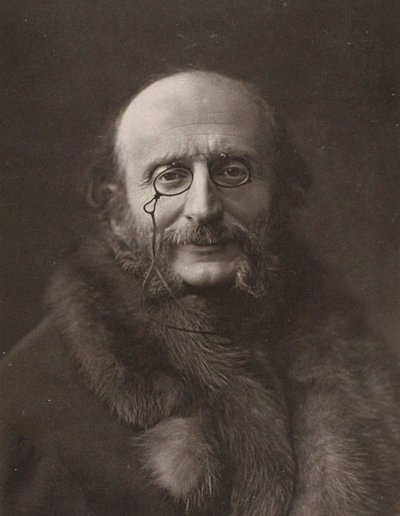 Portret Jacquesa Offenbacha 1819-1880. autorstwa Unbekannt