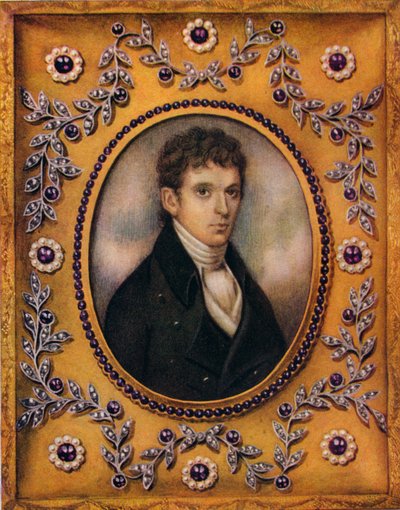 Portret Jamesa H. Leigh Hunta, ok. 1810 r. autorstwa Unbekannt