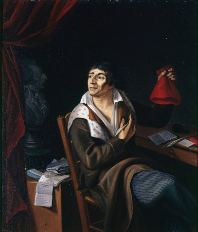 Portret Jean-Paul Marat 1743-1793, c. 1793. autorstwa Unbekannt