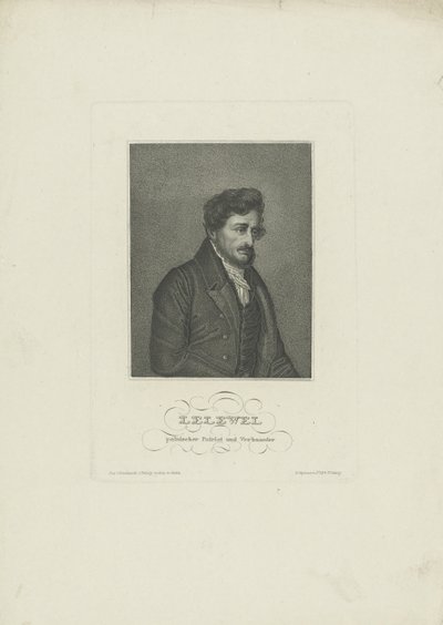 Portret Joachima Lelewela 1786-1861, lata 30. XIX wieku. autorstwa Unbekannt
