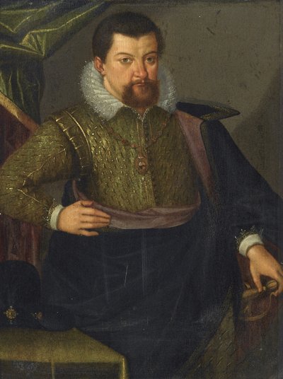 Portret Jana Jerzego I 1585-1656, elektora saskiego, 1611 autorstwa Unbekannt